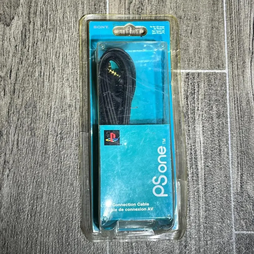 Sony PS One AV Connection Cable SCPH-180 U - PlayStation PS1 - Genuine OEM NOS!